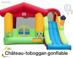 Illustration : Château-Toboggan Gonflable